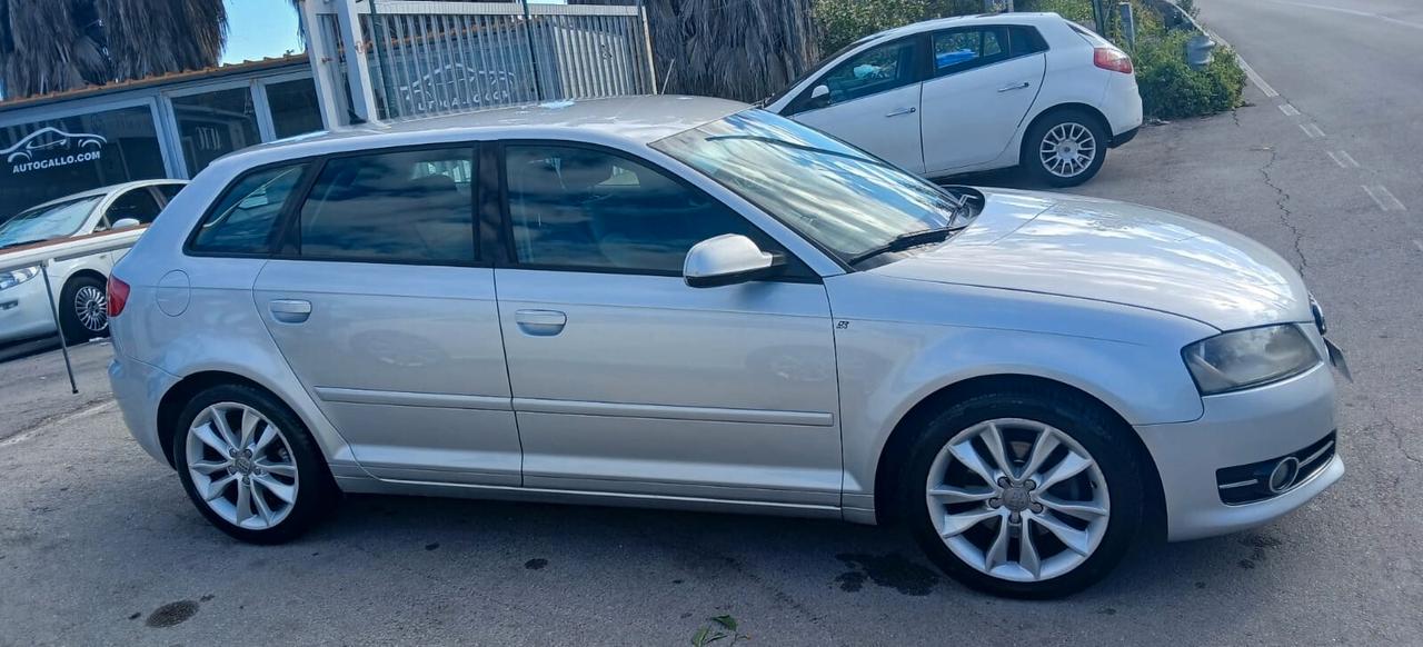 Audi A3 SPB 2.0 TDI F.AP. S Line AUTO GALLO Francofonte