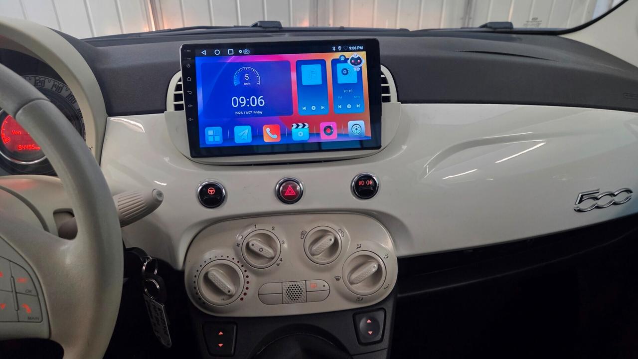 Fiat 500 1.2 GQ interni pelle