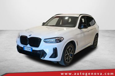 BMW X3 18D 150CV STEPTRONIC 48V S-DRIVE MSPORT ( FARI LED - BMW DIGITAL COCKPIT - PELLE - CLIMA TRIZONA - NAVI - MIRROR - PARK ASSISTANT - TELECAMERA POST. - CERCHI 19 )