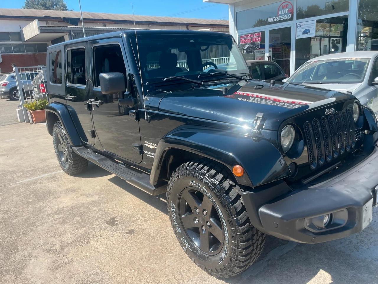 Jeep Wrangler Unlimited 2.8 crd Sahara auto dpf