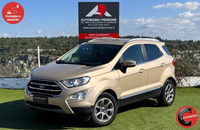 FORD EcoSport 1.0 EcoBoost 125cv Titanium (Auto/Pelle/Retro)