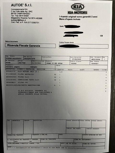 Kia XCeed 1.0 T-GDi GPL Style