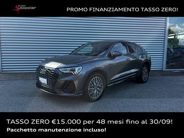 AUDI Q3 SPORTBACK 45 TFSI e S-TRONIC SLINE EDITION