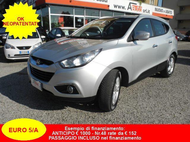 HYUNDAI iX35 2.0 CRDi 2WD 135cv - OK NEOPATENTATI -"DA VETRINA"