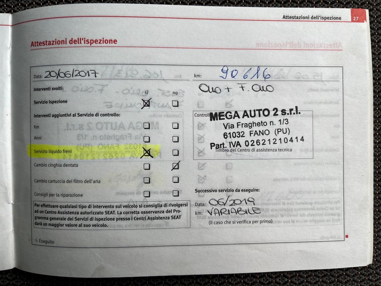 SEAT Altea XL 1.9TDI UNIPROPRIETA GARANZIA 24 MESI