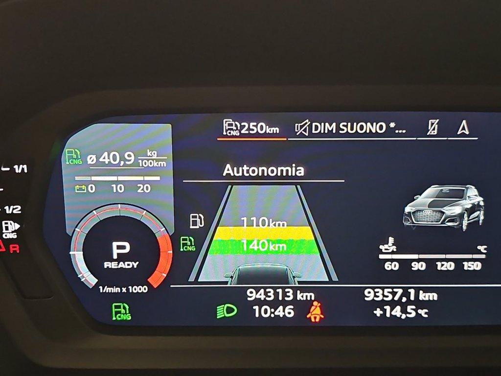 AUDI A3 sportback 30 1.5 g-tron business advanced s-tronic del 2023