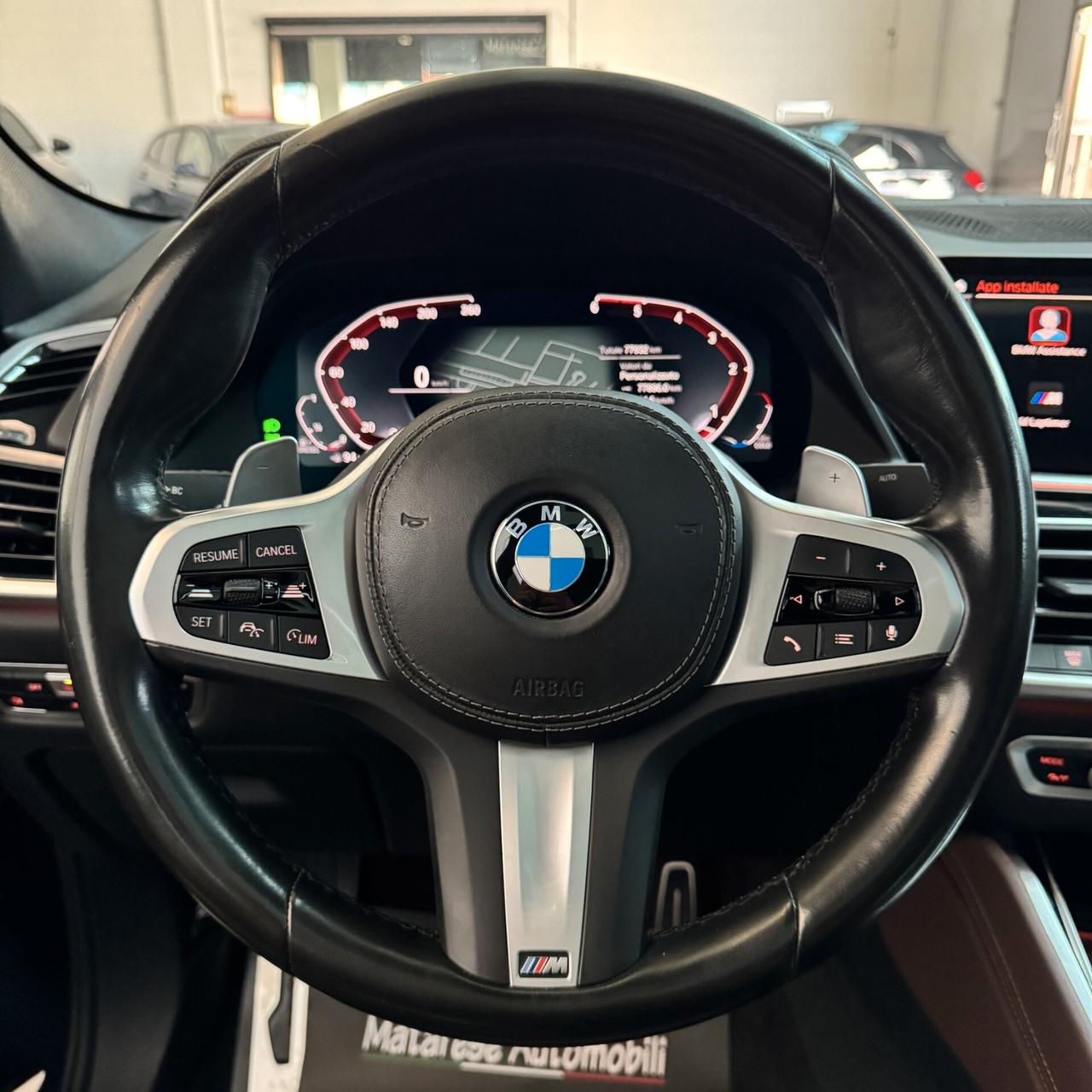 BMW X6 40d MSport Xdrive mhev 3.0cc 340cv Tagliandi Ufficiali Tetto Apribile