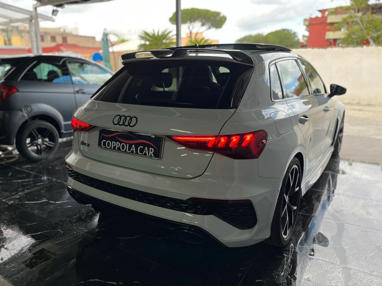 AUDI RS3 SPB Tetto Pack design Rs Carbon 400CV VALUTO PERMUTE
