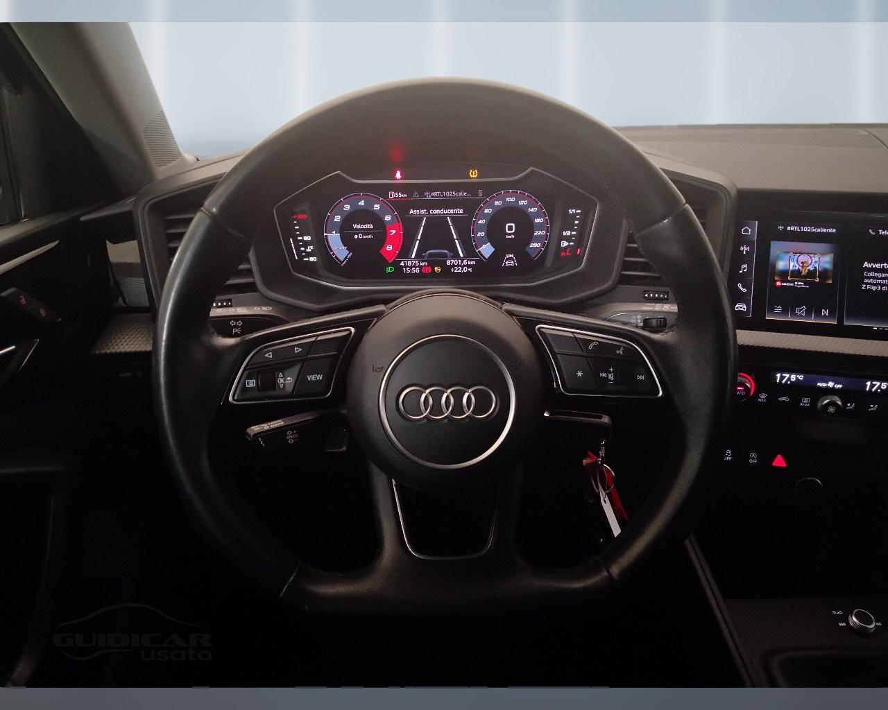 AUDI A1 II 2019 Sportback - A1 Sportback 30 1.0 tfsi Admired 110cv