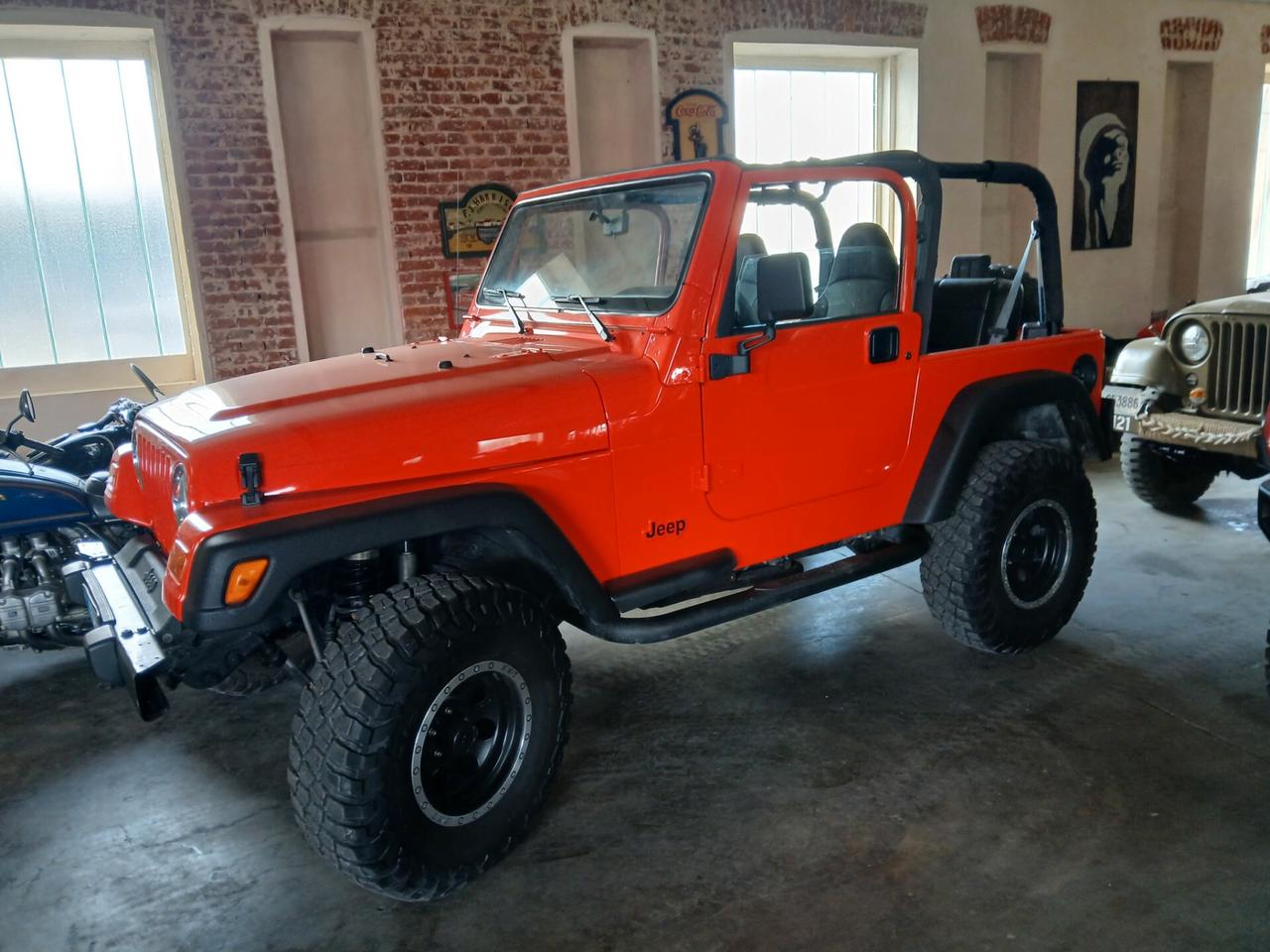 Jeep Wrangler Tj 4.0 omologata Iscritta asi