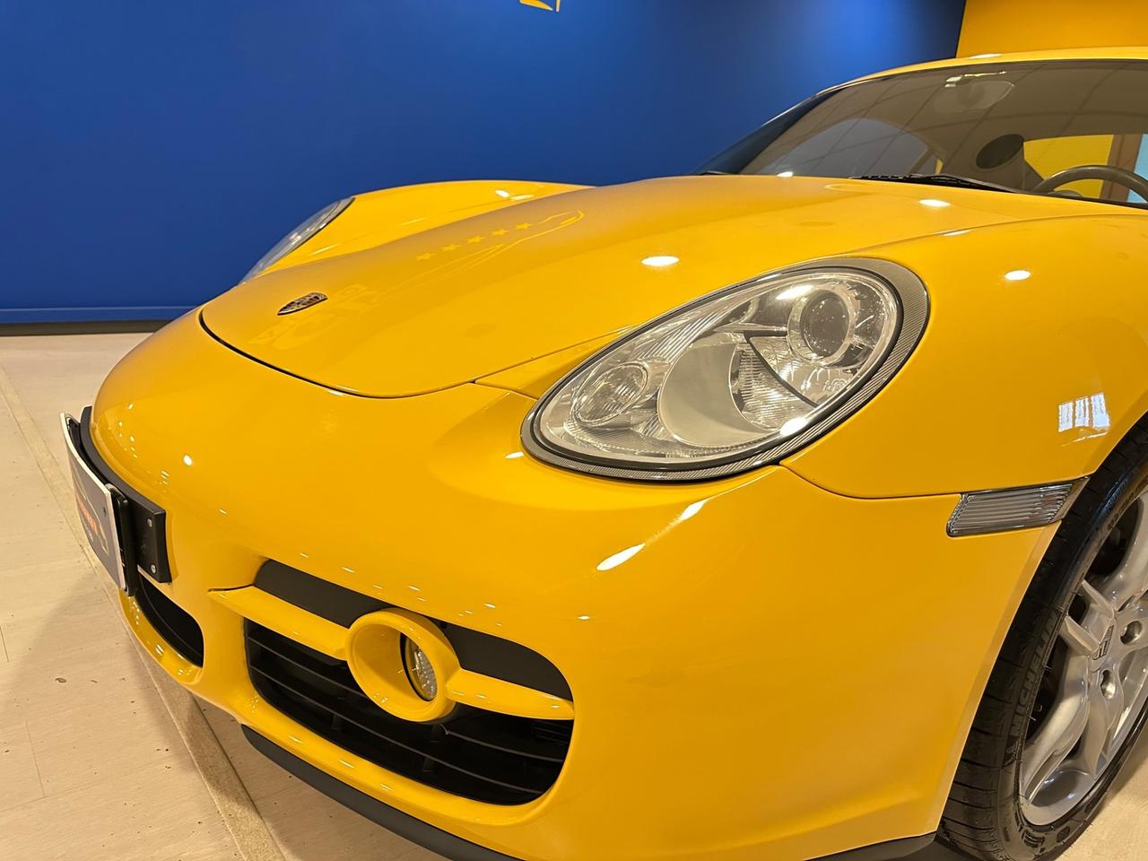 Porsche Cayman 2.7 DA 245C V**SPEED YELLOW**MANUALE*BOOK SERVICE*
