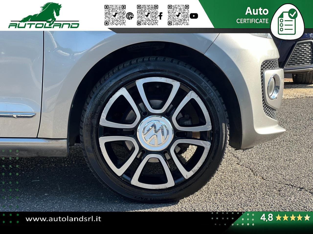 Volkswagen up! 5 Porte up! 5p 1.0 eco up! High up! 68cv