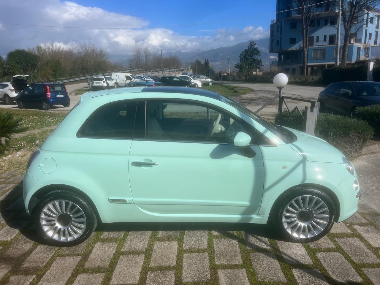 Fiat 500 1.3MJT 95CV Lounge LATTE E MENTA-2015