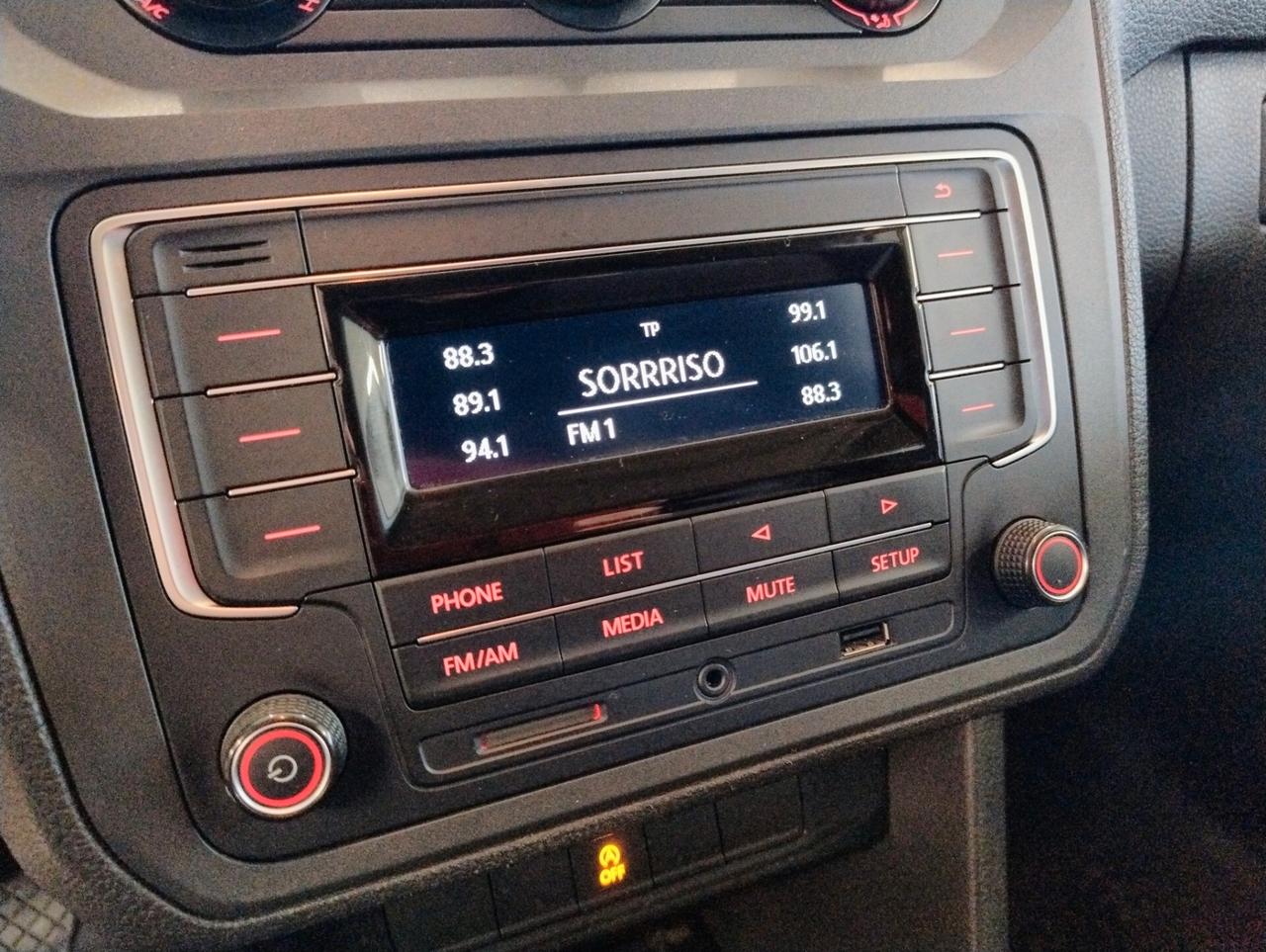 VOLKSWAGEN Caddy 2.0 TDI 75cv VAN *BLUETOOTH*PIANALE