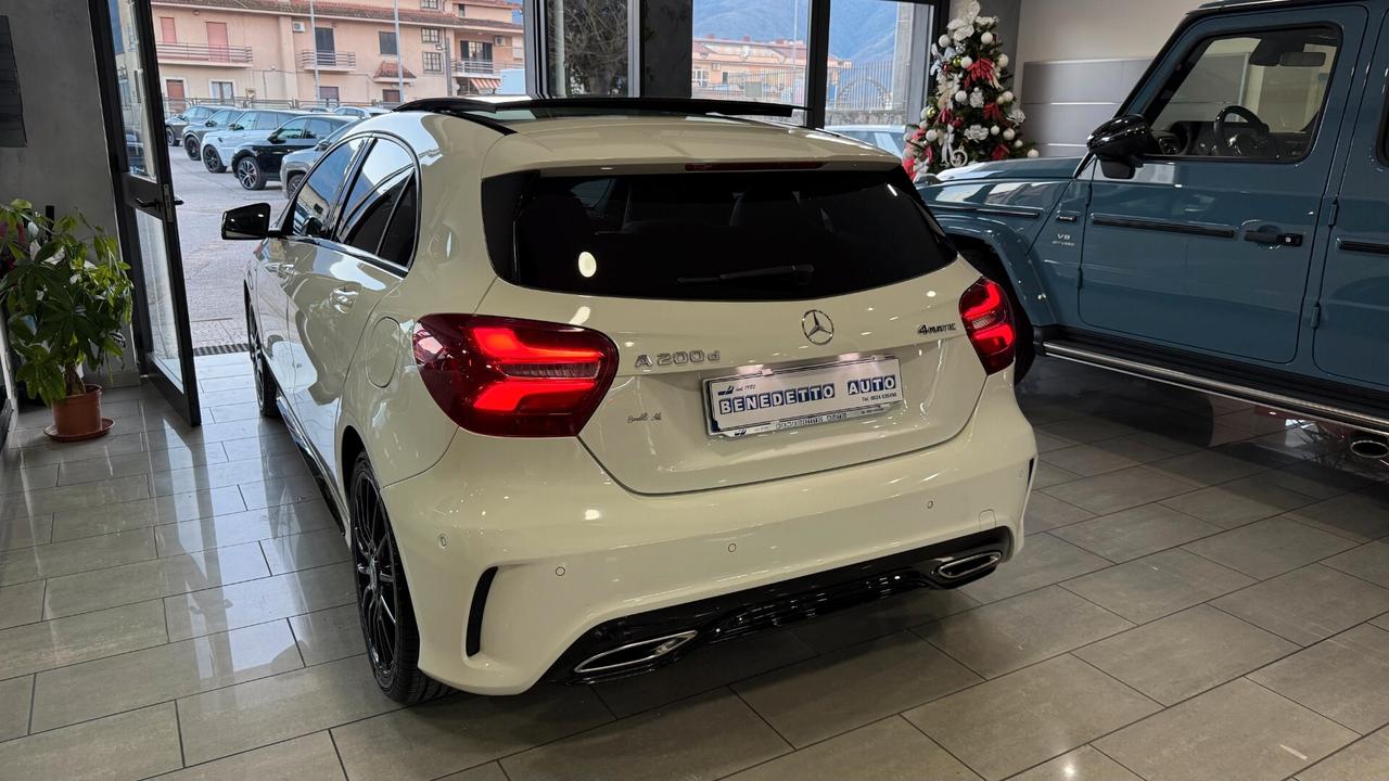 MERCEDES CLASSE A 200 D 4 MATIC PREMIUM AMG TETTO