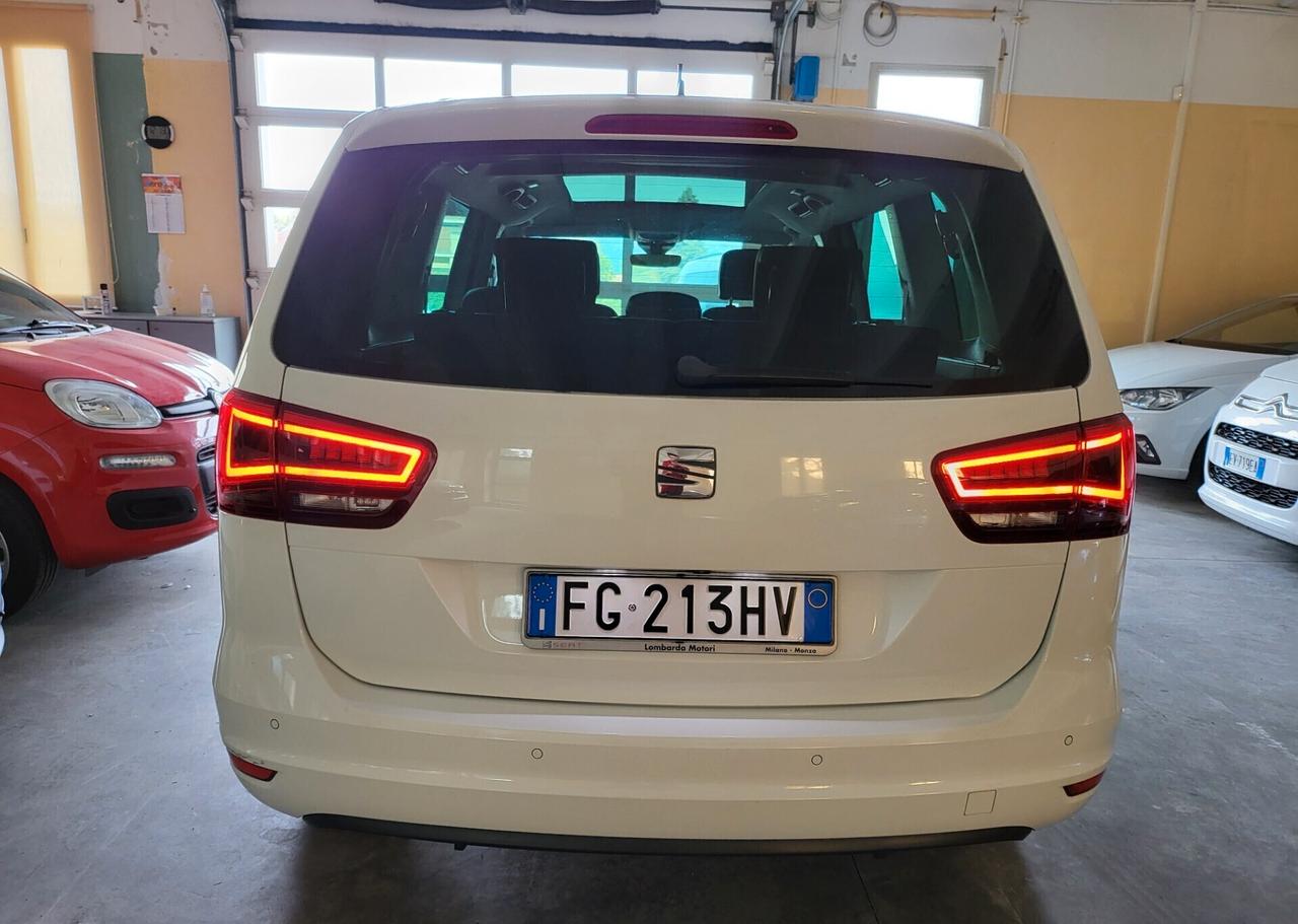 Seat Alhambra 2.0 TDI 184 CV DSG gancio traino accessoriatissima!!!