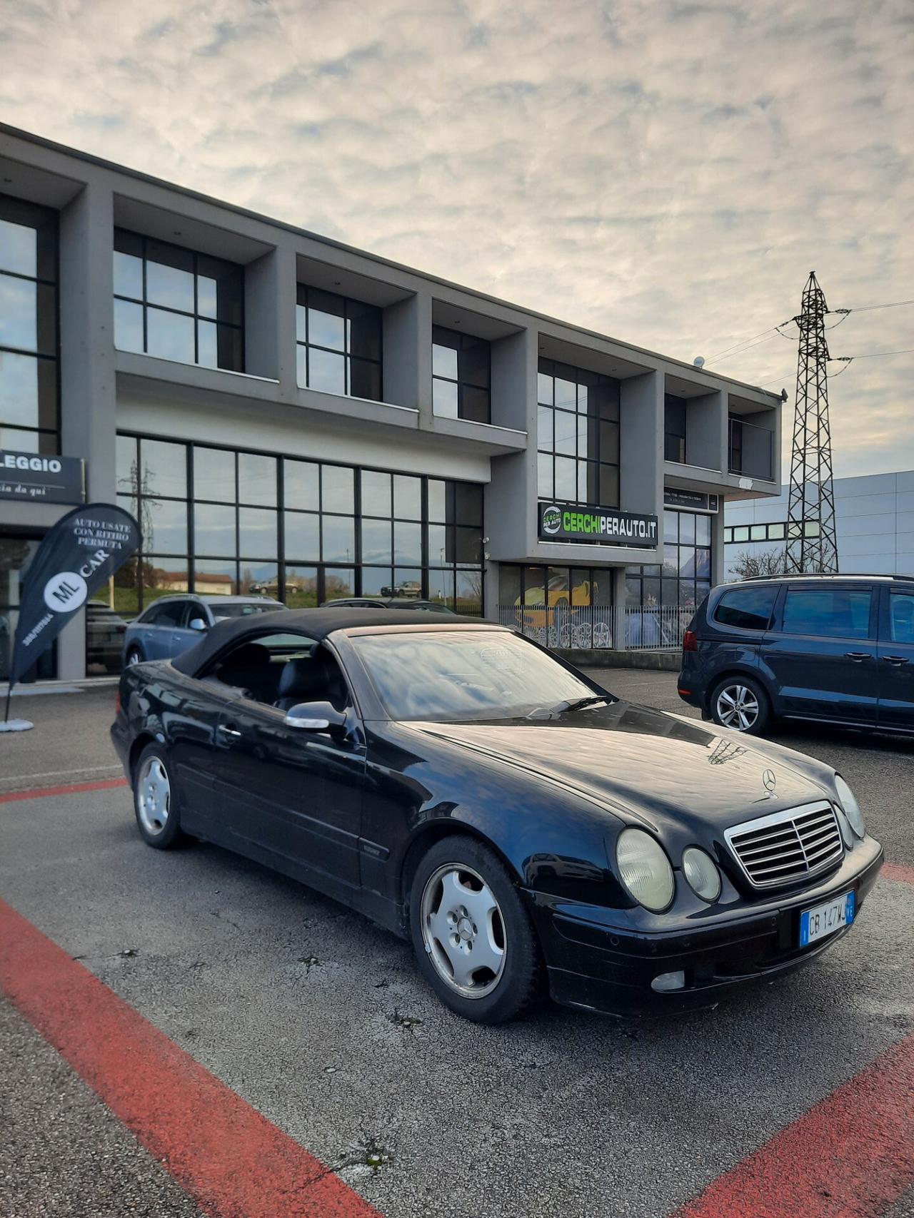 Mercedes-benz CLK 200 Kompressor cat Cabrio Avantgarde Evo