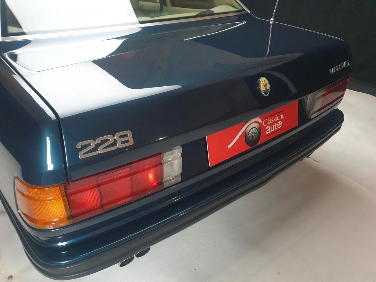 Maserati 228 coupè certificata ASI con C.R.S.