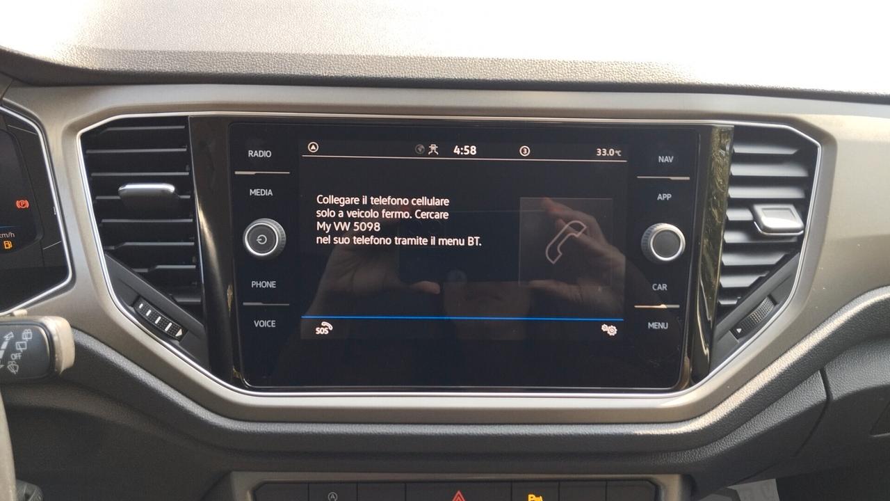 VOLKSWAGEN T-ROC 1.0 BENZ-38.000 KM-GARANZIA FULL