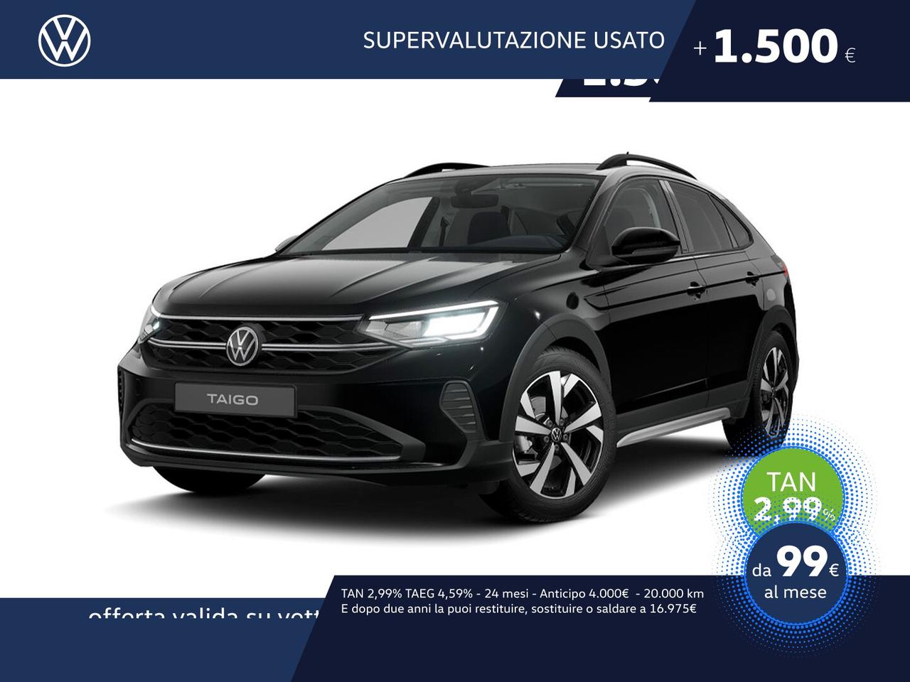 Volkswagen Taigo 1.0 tsi edition plus 95cv