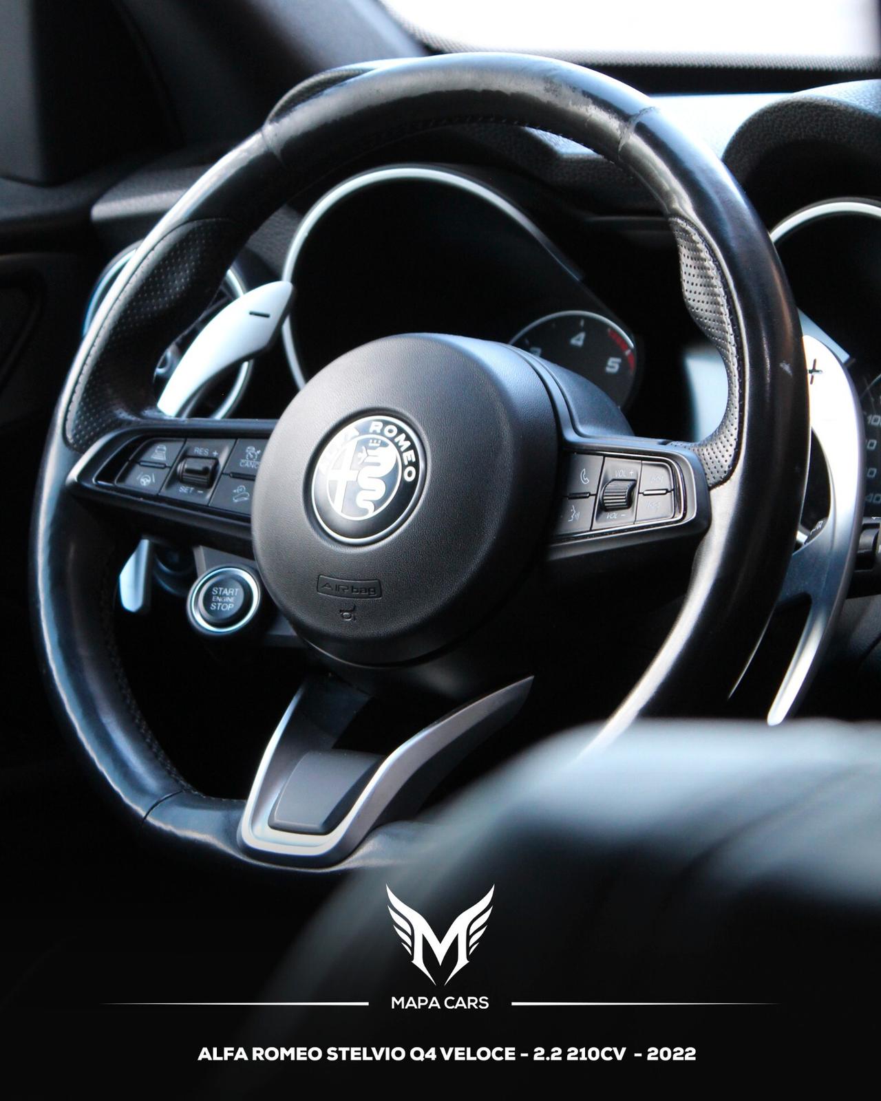 Alfa Romeo Stelvio 2.2 Turbodiesel 210 CV AT8 Q4 Veloce Tì