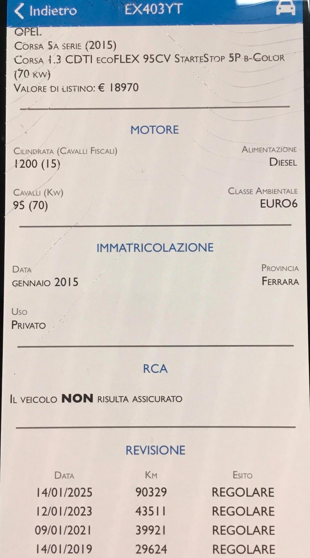 Opel Corsa 1.3 CDTI ecoFLEX Start&Stop 5 porte b-Color