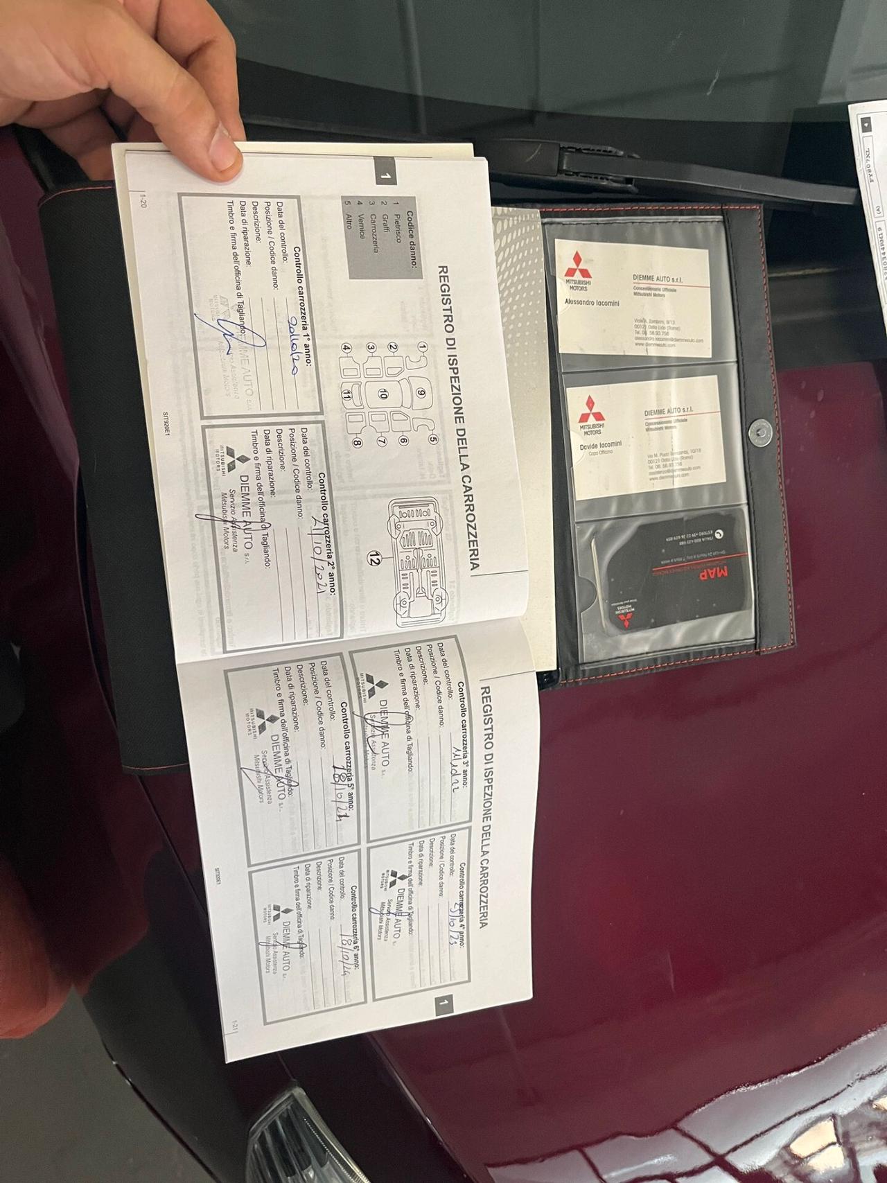 UNIPRO TAGLIANDI UFFICIALI 56.000KM ORIGINALI