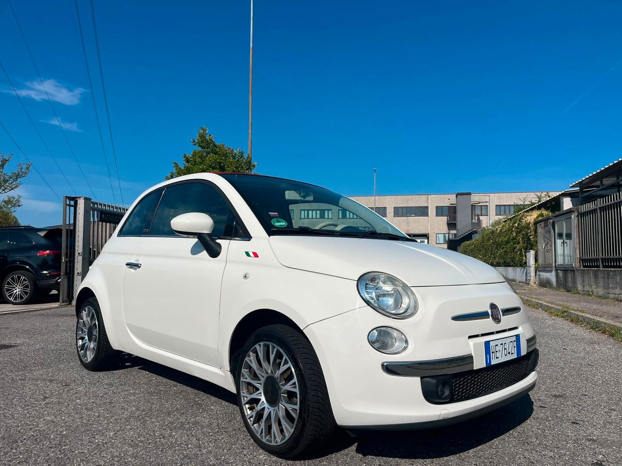 Fiat 500 1.2 benz cabrio solo 59.000 km