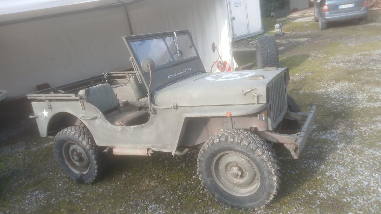 Jeep Willys Diesel carrozzeria sanissima