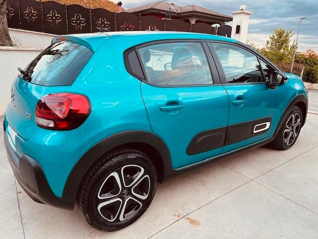 CITROEN C3 1.5 HDI FEEL PACK EURO 6D VETTURA 5 POSTI