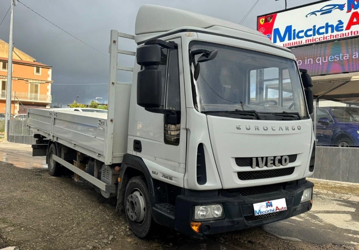 IVECO EUROCARGO 75E16 CASSONE FISSO DOPPIA SPONDA SOLO 94000 KM