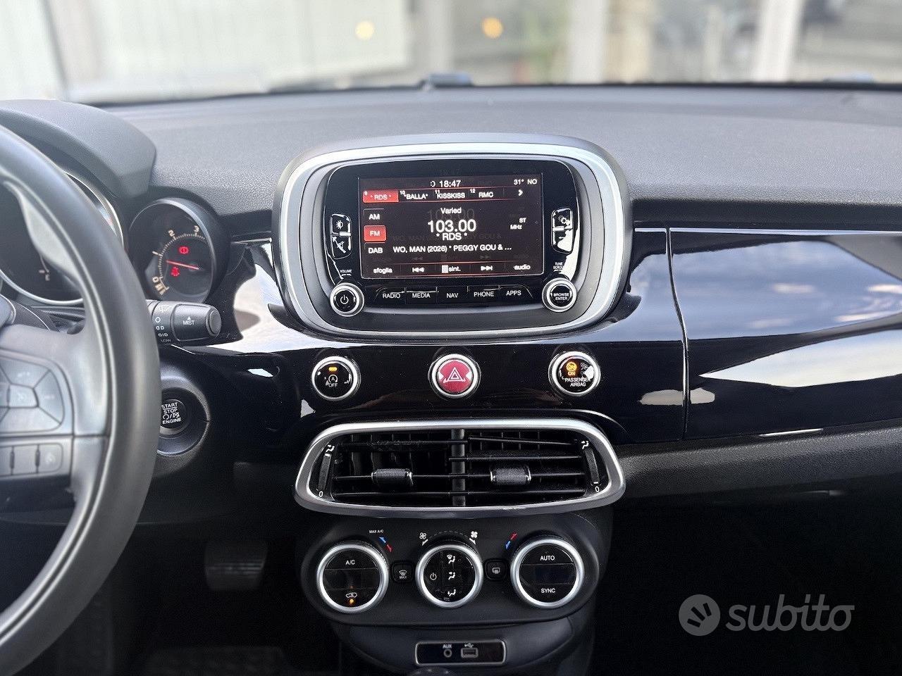 Fiat 500 X 1.6 Diesel 120CV E6 Automatico - 2017