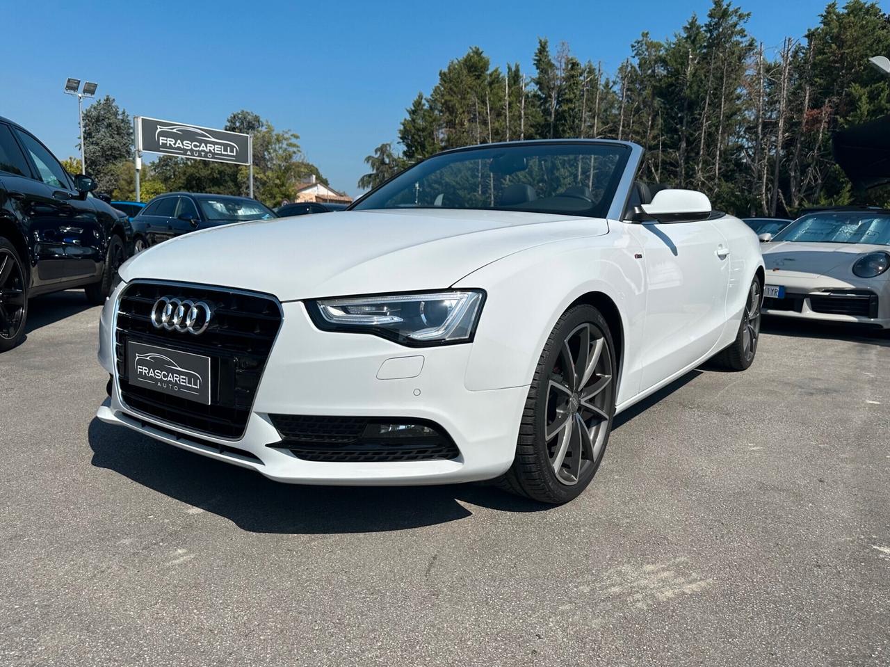 Audi A5 Cabrio 2.0 TDI 190 CV S tronic / S LINE/KM DOCSTUPENDA!!!!/NAVI