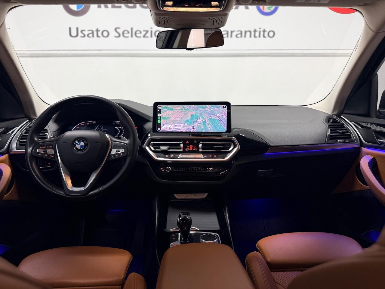 Bmw X3 xDrive20d 190CV 48V Msport 07/2022 EURO 6D TEMP