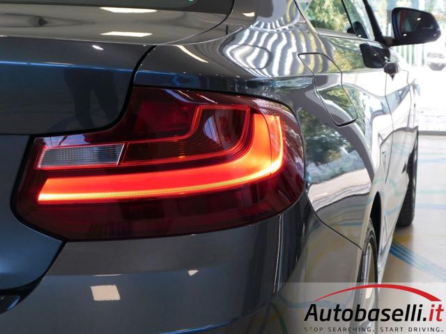 BMW 218 D COUPE SPORT AUTOMATICA 150CV UNICO PROPRIETARIO