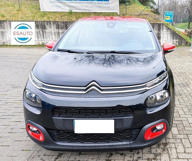 CITROEN C3 SHINE 1.2 BENZINA 82 CV EURO 6 DISTRIBUZIONE FATTA