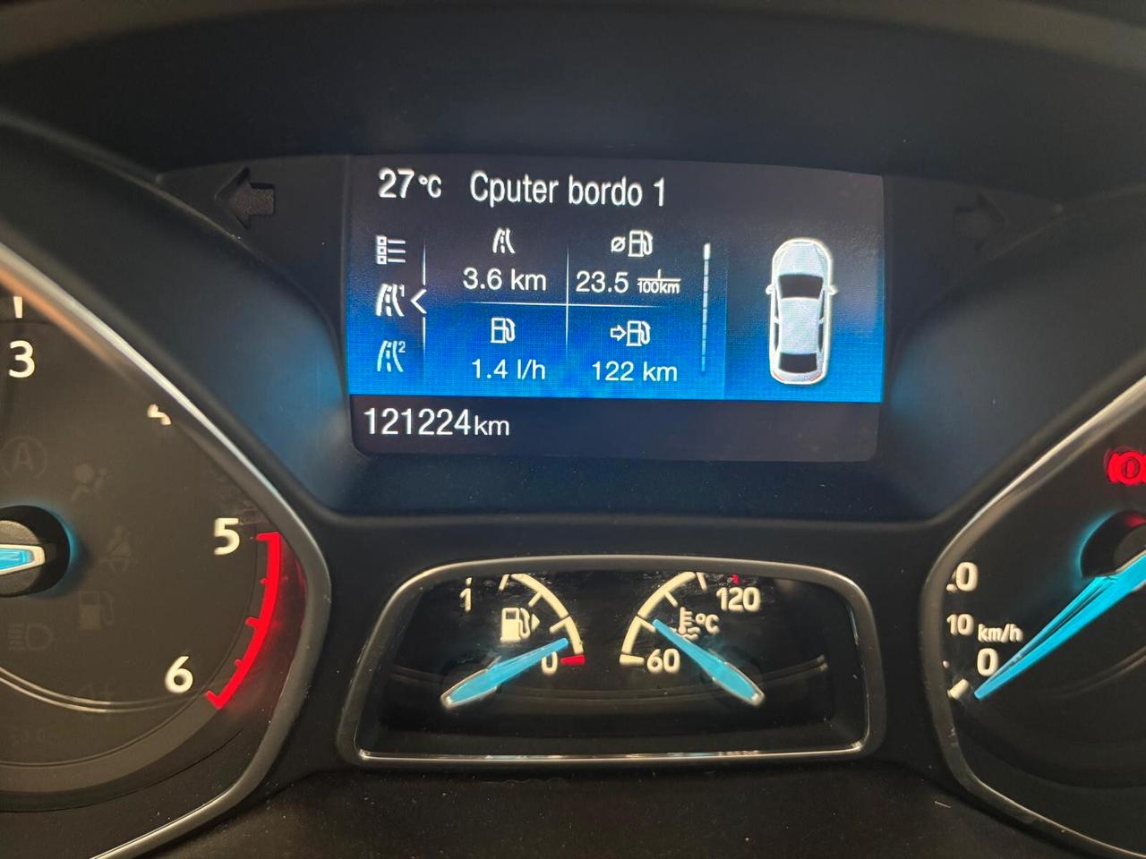 FORD FOCUS ANNO 2018 DS 1.5 ADATTA NEOPATENTATI KM 121 mila