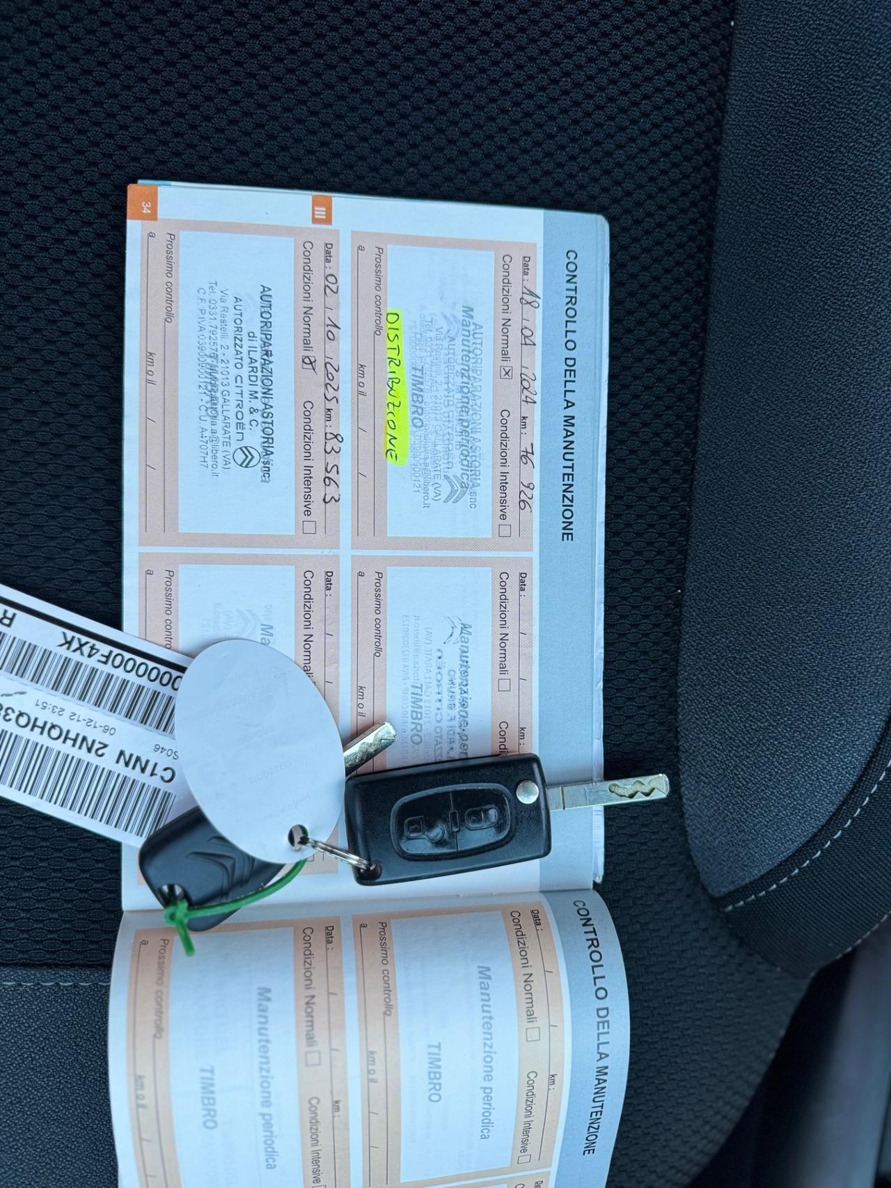 Citroen C3 1.2BENZINA 2013 85.000Km CERTIFICATI