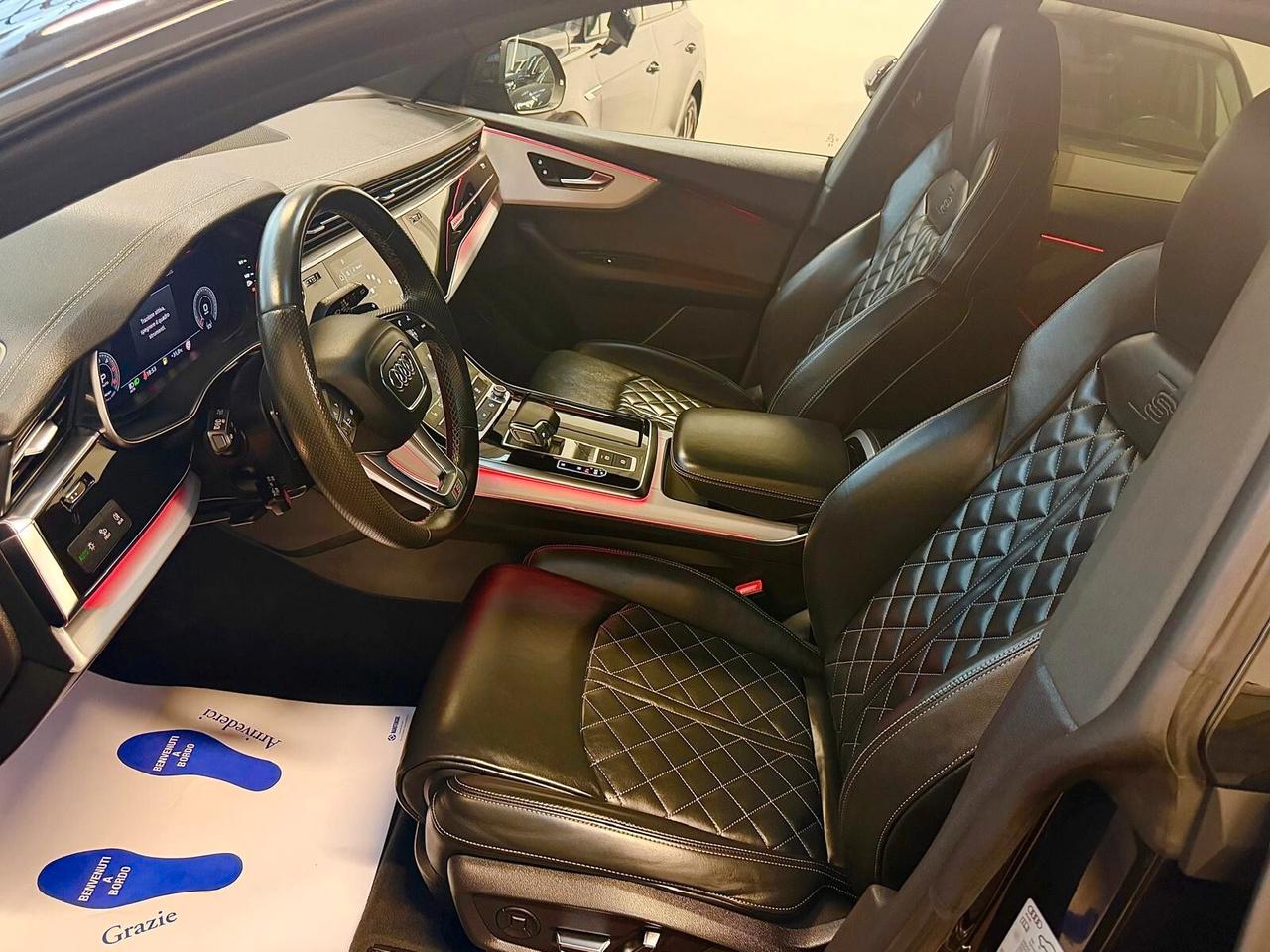 Audi Q8 50 TDI 286 CV quattro tiptronic Sport S-LINE PLUS FARI MATRIX INTERNI IN PELLE NAPPA E BLACK PACK