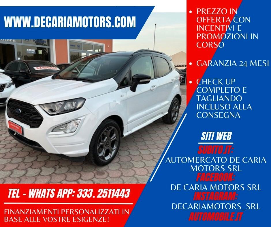 Ford EcoSport 1.5 TDCi 100CV ST-Line Titanium - 2018