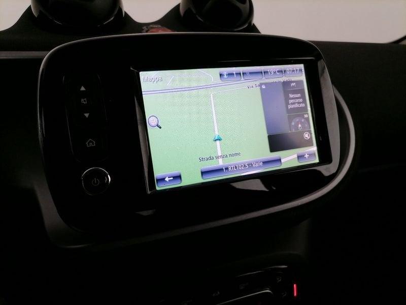 smart forfour eq enel x black