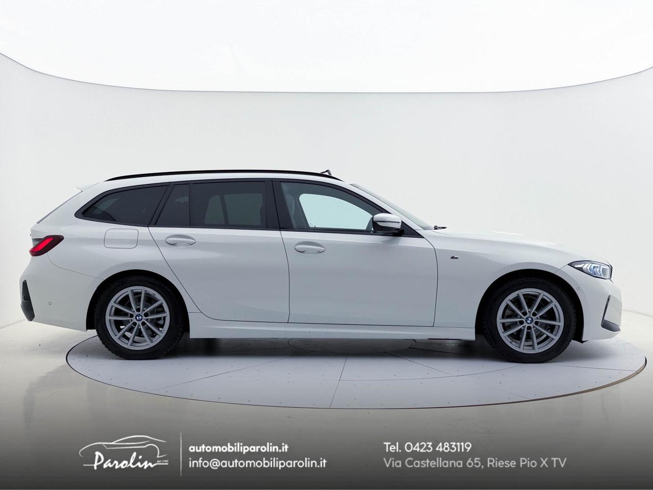 BMW 320 d Touring mhev 48V xdrive MSport Tetto-Gancio-Pelle-Winter-360°