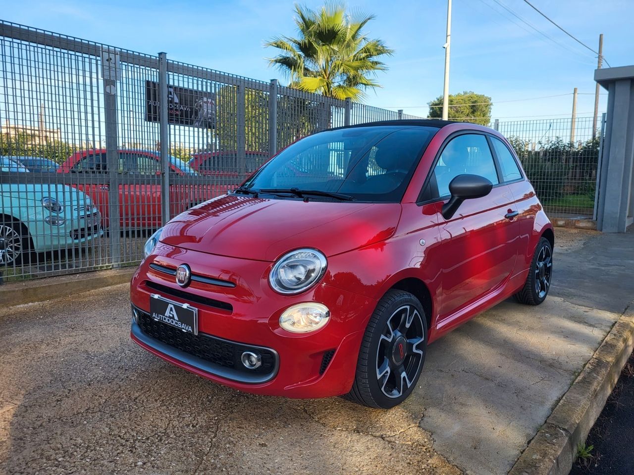 Fiat 500 C 1.2 S Led Diurni U-Connecta Pelle Tessuto////SENZA VINCOLI FINANZIARI///