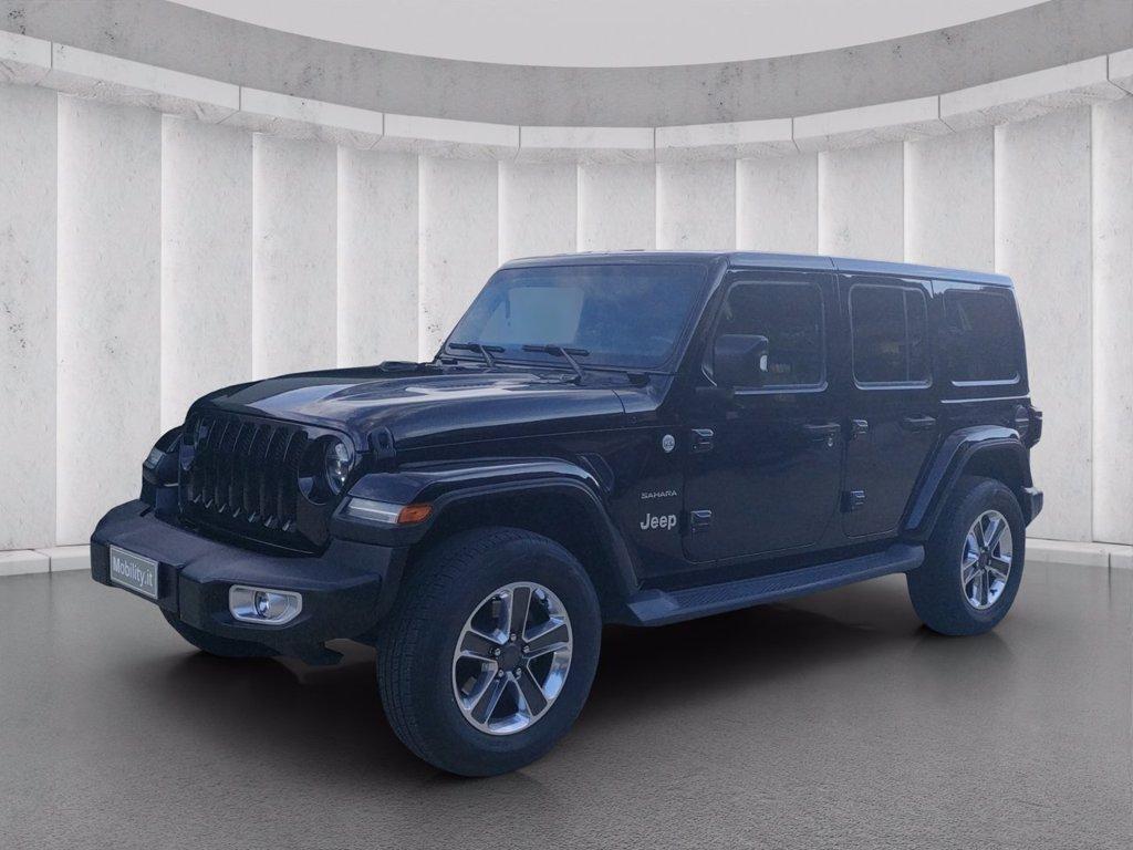JEEP Wrangler 4 serie JEEP Unlimited 2.0 Turbo Sahara del 2019