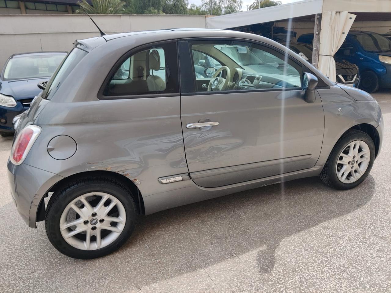 Fiat 500 1.2 benzina tetto panoramico