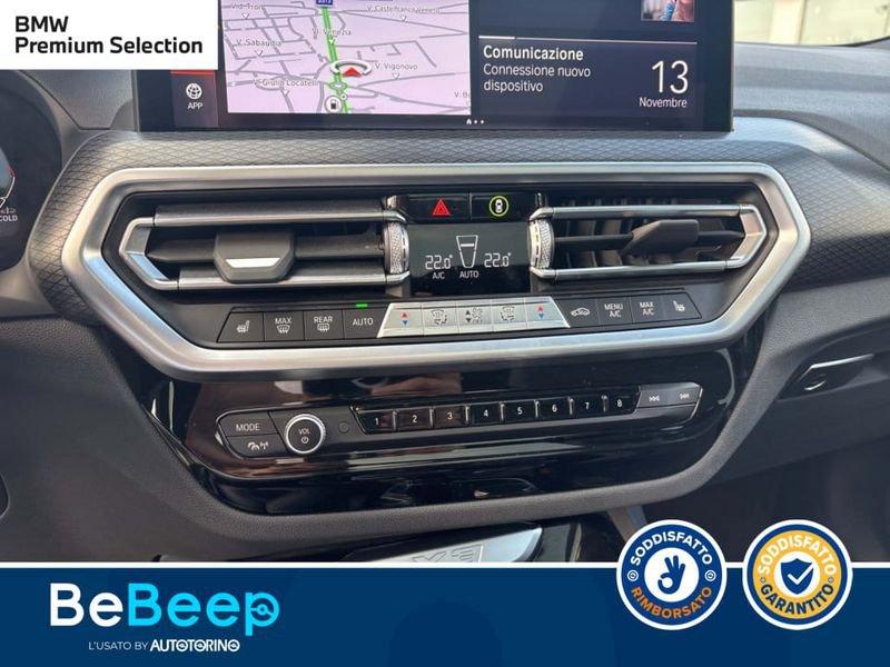 BMW X3 XDRIVE30D MHEV 48V 286CV AUTO