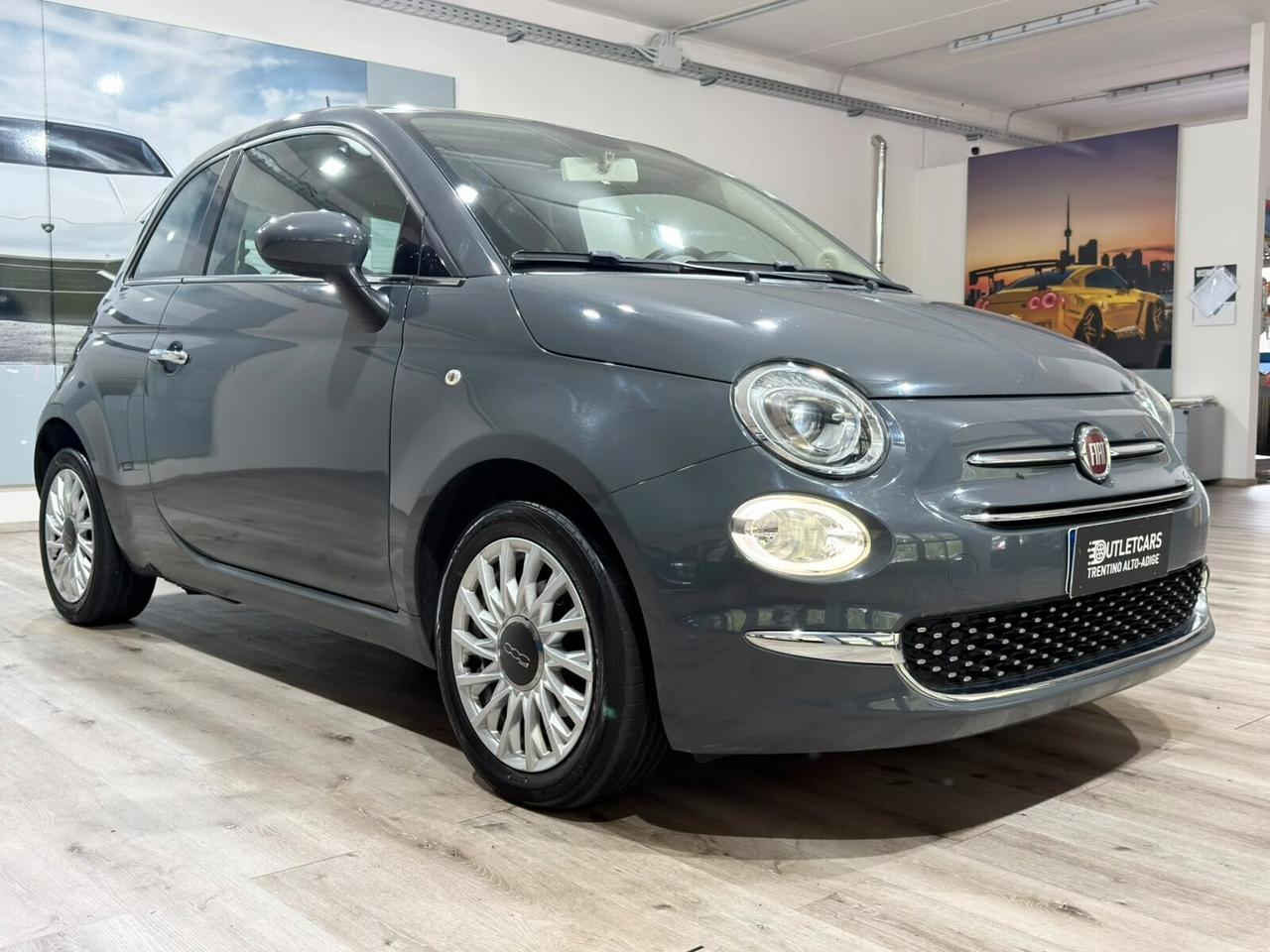 FIAT 500 1.2 69CV TETTO PANORAMICO - NEOPATENTATI