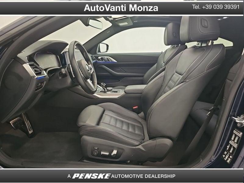 BMW Serie 4 430d Coupe mhev 48V xdrive Msport auto