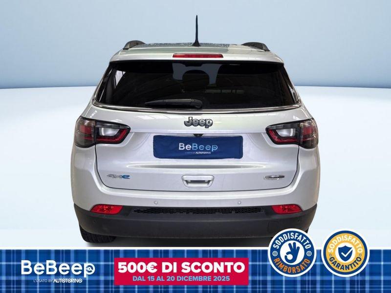 Jeep Compass 1.3 TURBO T4 PHEV LONGITUDE 4XE AUTO