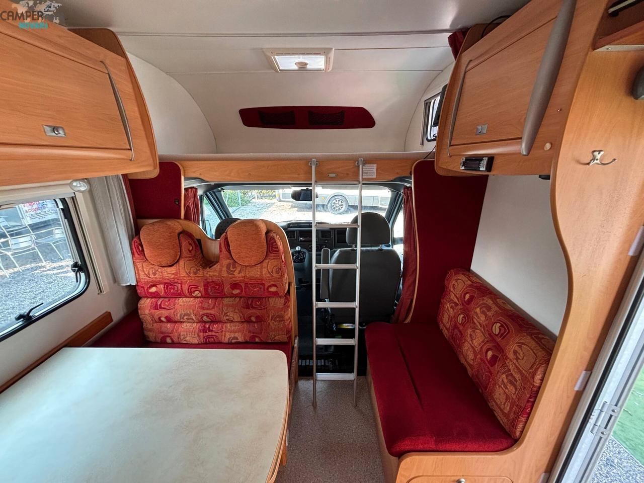 CHALLENGER GENESIS 43 - mansardato con letti a castello in coda